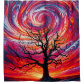 Artsy Tree Douchegordijn (Voorkant)