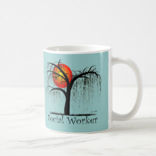 Artsy Tree Gifts voor maatschappelijk werkers Koffiemok