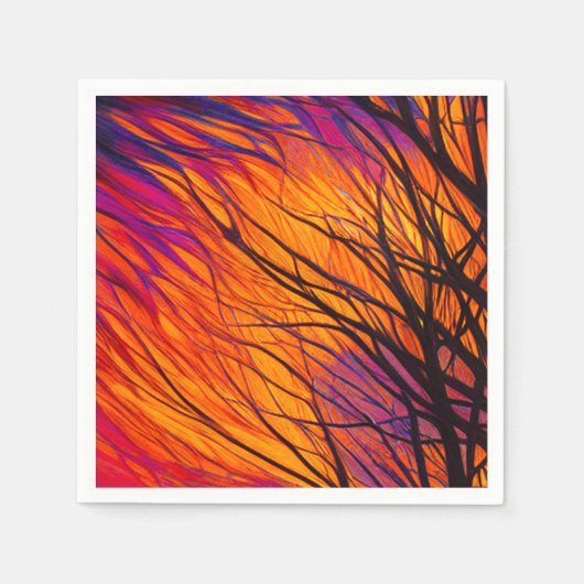 Artsy Tree Servet (Voorkant)