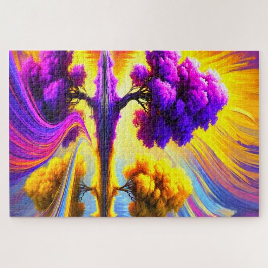 Artsy Trees Legpuzzel (Horizontaal)