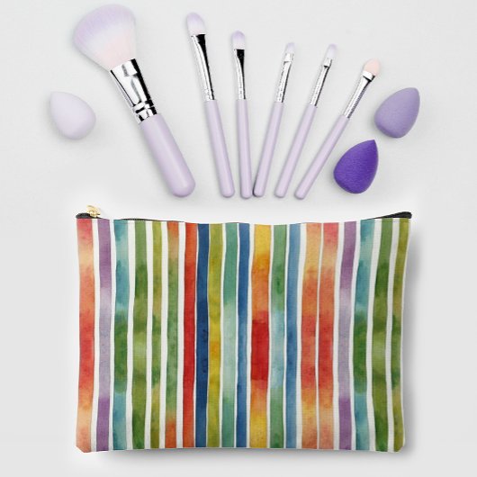 Artsy Trendy Rainbow Kleurrijke Stripe Patroon Etui