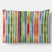 Artsy Trendy Rainbow Kleurrijke Stripe Patroon Etui (Voorkant)