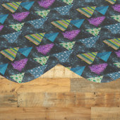 Artsy Turquoise Magenta Blauwgroen Limoen kerstbom Cadeaupapier