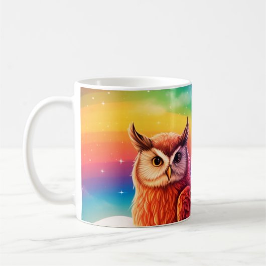 Artsy Uil Koffiemok (Links)