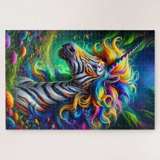 Artsy Unicorn Legpuzzel (Horizontaal)