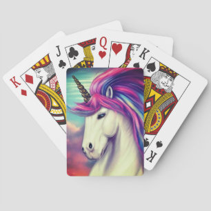 Artsy Unicorn Pokerkaarten