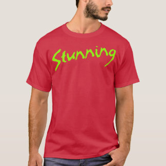 Artsy verbluffende Mode tekst T-shirt