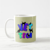 Artsy Vet Tech Gifts, Unieke artiest getekend desi Koffiemok (Links)