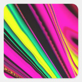 Artsy Vierkante Sticker (Voorkant)