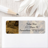 Artsy Violin Music Etiket (Insitu)
