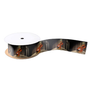 Artsy Violin Music Satijnen Lint