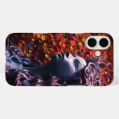 Artsy Vrouw Telefoonhoes Case-Mate iPhone Case (Achterkant (horizontaal))