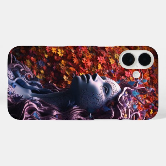 Artsy Vrouw Telefoonhoes Case-Mate iPhone Case (Achterkant (horizontaal))