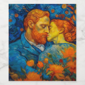 Artsy Wijn Etiket (Enkel label)