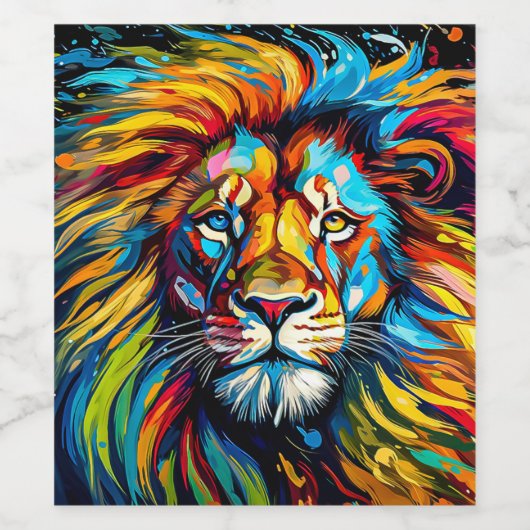 Artsy Wijn Etiket (Enkel label)