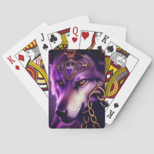 Artsy Wolf Pokerkaarten