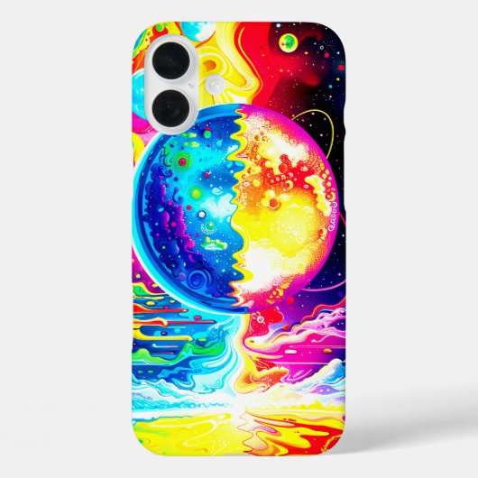 Artsy World telefoonhoesje Case-Mate iPhone Case (Achterkant)