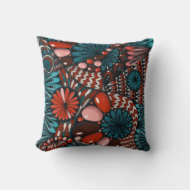 Artsy Zentangle Neurographica Patroon Worpkussen Kussen