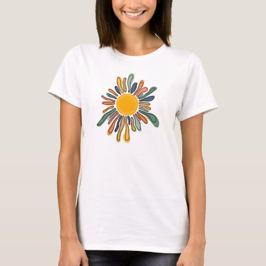 Artsy Zonneschijn T-shirt (Voorkant)
