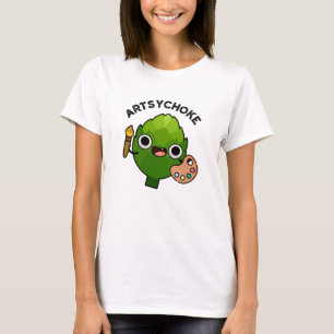Artsychoke Funny Veggie Artichoke Pun T-shirt