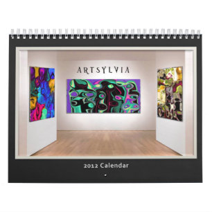 ArtSylvia Abstract Collectie Agenda 2012 Kalender