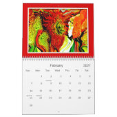 ArtSylvia Foliage Agenda 2012 Kalender (Feb 2027)