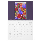 ArtSylvia Foliage Agenda 2012 Kalender (Mar 2027)