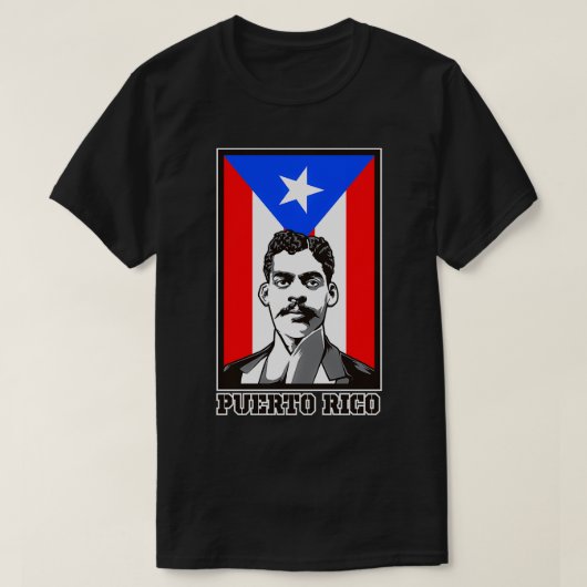 Arturo Alfonso Schomburg historicus en activist Bo T-shirt (Design voorkant)