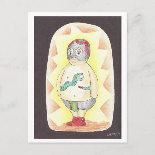 Arturo Culebra Asesina Briefkaart (Voorkant)