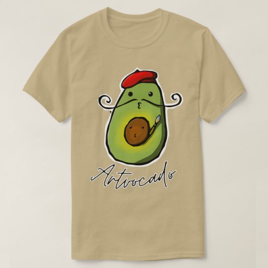 Artvocado Avocado Funny T-shirt (Design voorkant)
