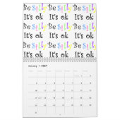 Artwork/Fun Inspirerend Design-USA Agenda Kalender (Jan 2027)