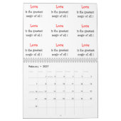 Artwork/Fun Inspirerend Design-USA Agenda Kalender (Feb 2027)