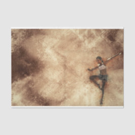 Artwork Girl Dance 23 Decoupage Tissuepapier