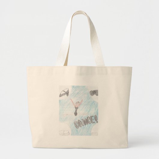 Artwork-wedstrijd Grote Tote Bag (Voorkant)