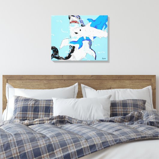 Artworksby_Sarr752 Canvas Afdruk (Insitu (Slaapkamer))