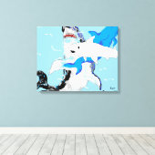 Artworksby_Sarr752 Canvas Afdruk (Insitu (Houten vloer))