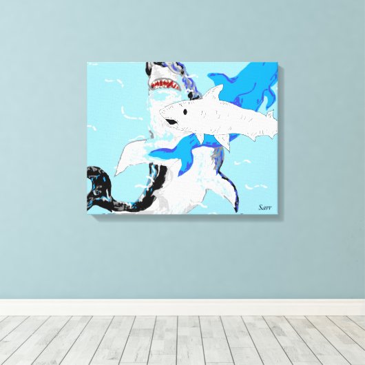 Artworksby_Sarr752 Canvas Afdruk (Insitu (Houten vloer))