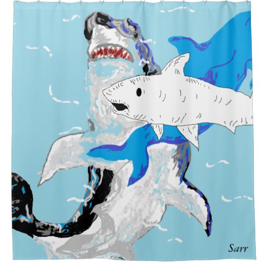 Artworksby_Sarr752 Douchegordijn (Voorkant)