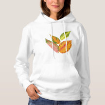 Arty Autumn op een hoodie