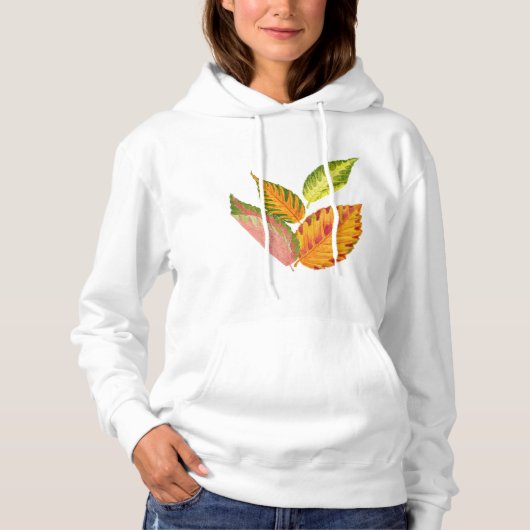 Arty Autumn op een hoodie (Voorkant)