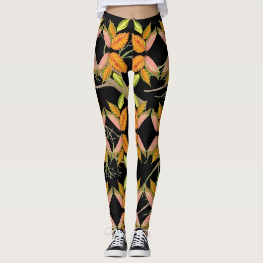 Arty Autumn op Leggings (Voorkant)