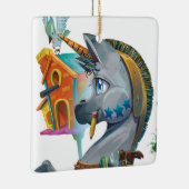 Arty bouwt een Birdhouse Holiday Ornament (Rechts)