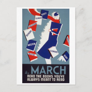 Arty Deco Leading Briefkaart