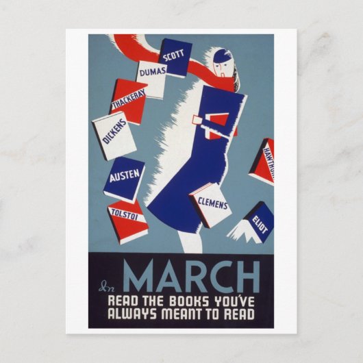 Arty Deco Leading Briefkaart (Voorkant)