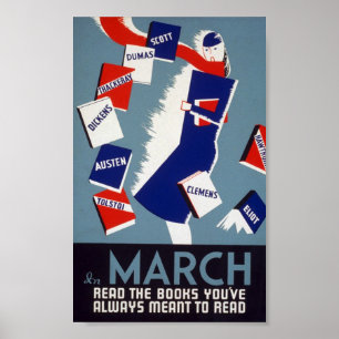 Arty Deco Leading Poster