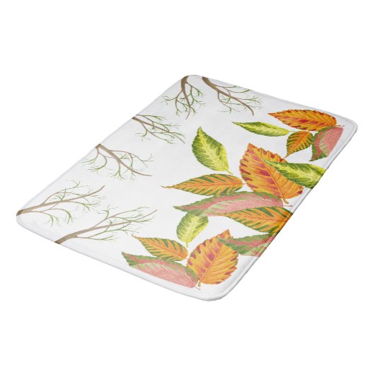 Arty herfst op een badmat (Gekanteld)