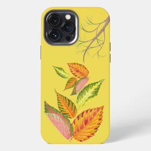 Arty Herfst op een iPhone Case Hoesje (Achterkant)