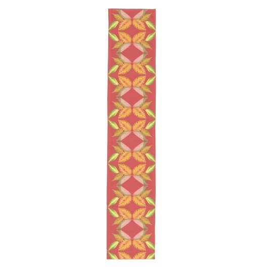 Arty Herfst op een Table Runner Medium Tafelloper (Voorkant)