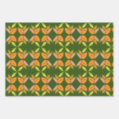 Arty herfst op een wikkelpapierset inpakpapier vel (Voorkant 2)