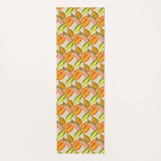 Arty Herfst op een Yoga Mat (Voorkant)